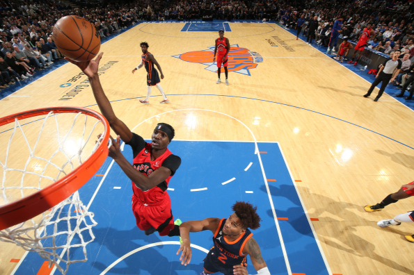 猛龙队遭遇强敌，不敌尼克斯